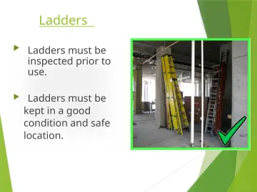 Slide 32: Ladders