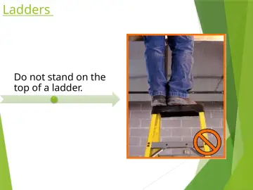 Slide 33: Ladders