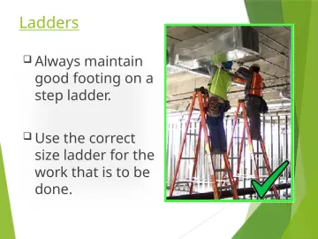 Slide 35: Ladders