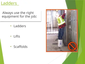 Slide 36: Ladders