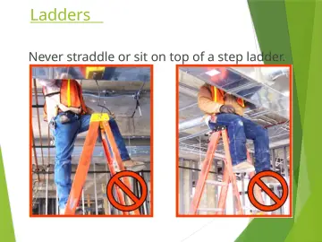 Slide 37: Ladders