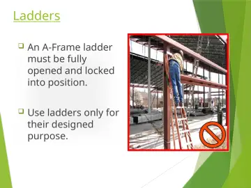 Slide 38: Ladders