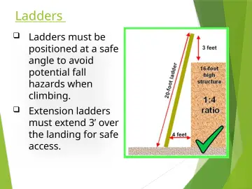 Slide 40: Ladders