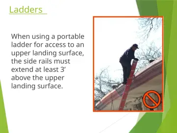 Slide 41: Ladders
