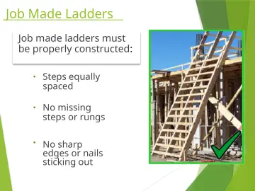 Slide 44: Job Made Ladders