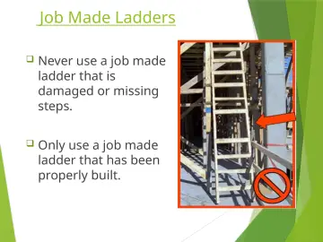 Slide 45: Job Made Ladders