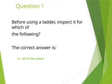 Slide 49: Question 1