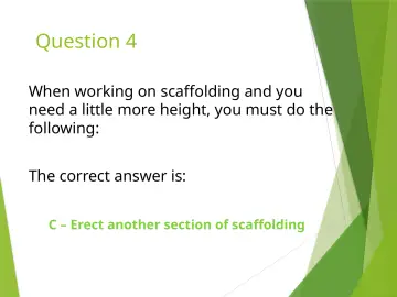 Slide 55: Question 4