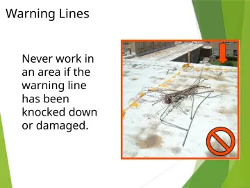 Slide 68: Warning Lines