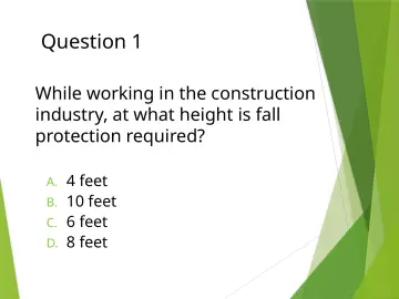 Slide 83: Question 1