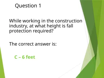 Slide 84: Question 1