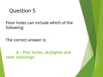 Slide 92: Question 5