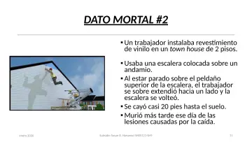 Slide 11: DATO MORTAL #2