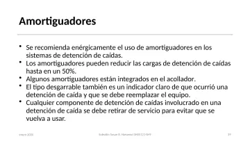 Slide 39: Amortiguadores