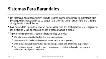 Slide 61: Sistemas Para Barandales