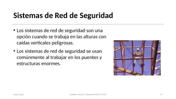 Slide 67: Sistemas de Red de Seguridad