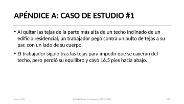 Slide 108: APÉNDICE A: CASO DE ESTUDIO #1