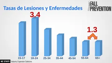 Slide 6: Tasas de Lesiones y Enfermedades