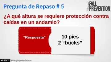 Slide 38: Pregunta de Repaso # 5