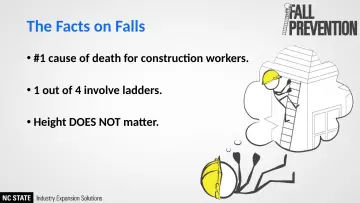 Slide 8: The Facts on Falls