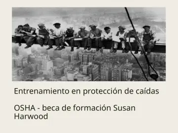 Slide 1: Entrenamiento en protección de caídas