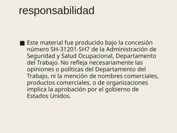 Slide 4: responsabilidad
