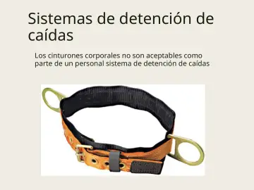 Slide 119: Sistemas de detención de caídas
