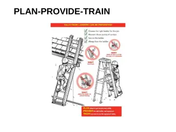 Slide 35: PLAN-PROVIDE-TRAIN
