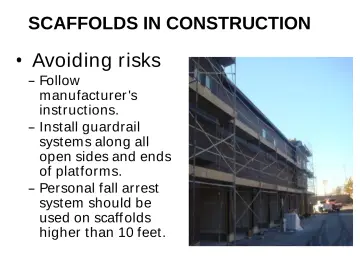 Slide 40: Avoiding risks