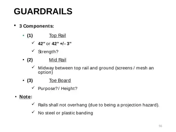 Slide 56: GUARDRAILS