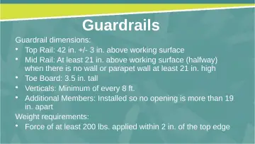 Slide 19: Guardrails