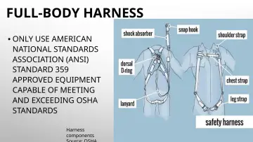 Slide 53: FULL-BODY HARNESS