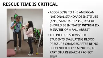 Slide 93: RESCUE TIME IS CRITICAL