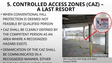 Slide 98: 5. CONTROLLED ACCESS ZONES (CAZ) – A LAST RESORT
