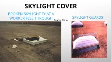 Slide 128: SKYLIGHT COVER