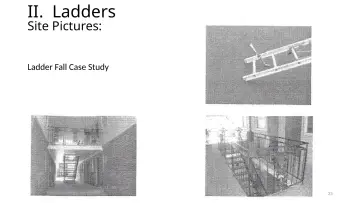 Slide 23: II. Ladders