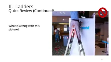 Slide 28: II. Ladders