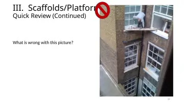 Slide 39: III. Scaffolds/Platforms