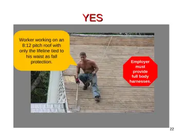 Slide 22: YES