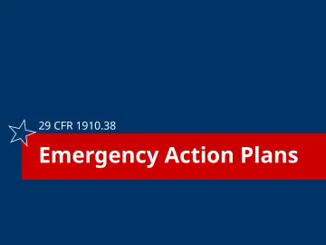 Slide 33: 29 CFR 1910.38