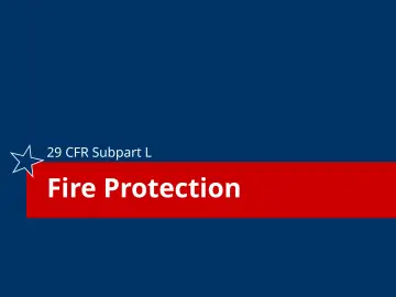 Slide 43: 29 CFR Subpart L