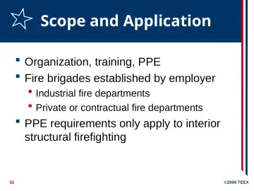 Slide 52: Scope and Application