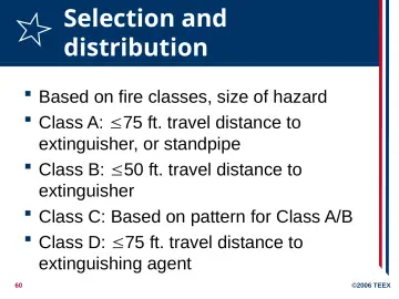 Slide 60: Selection and distribution