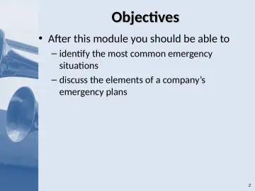 Slide 2: Objectives