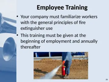 Slide 26: Employee Training