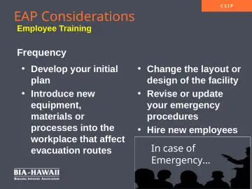Slide 28: EAP Considerations
