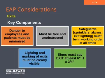 Slide 37: EAP Considerations