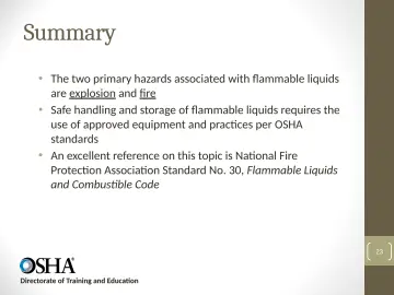 Slide 23: Summary