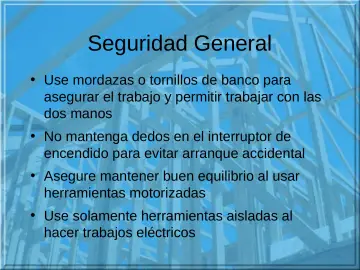 Slide 6: Seguridad General