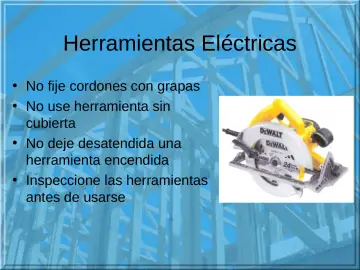 Slide 31: Herramientas Eléctricas